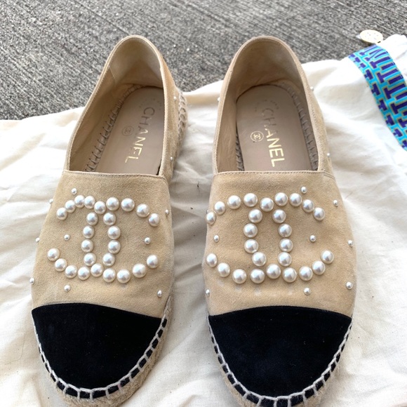 pearl espadrilles